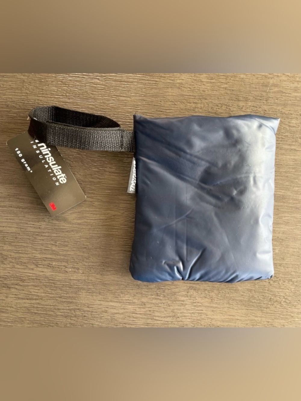 💛 NWT Thinsulate Navy Blue Drink Holder Coozie Bag Koozie